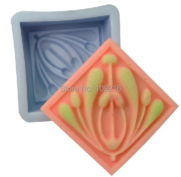 1 шт. цветок(R0361) силиконовая форма для мыла ручной работы поделки DIY