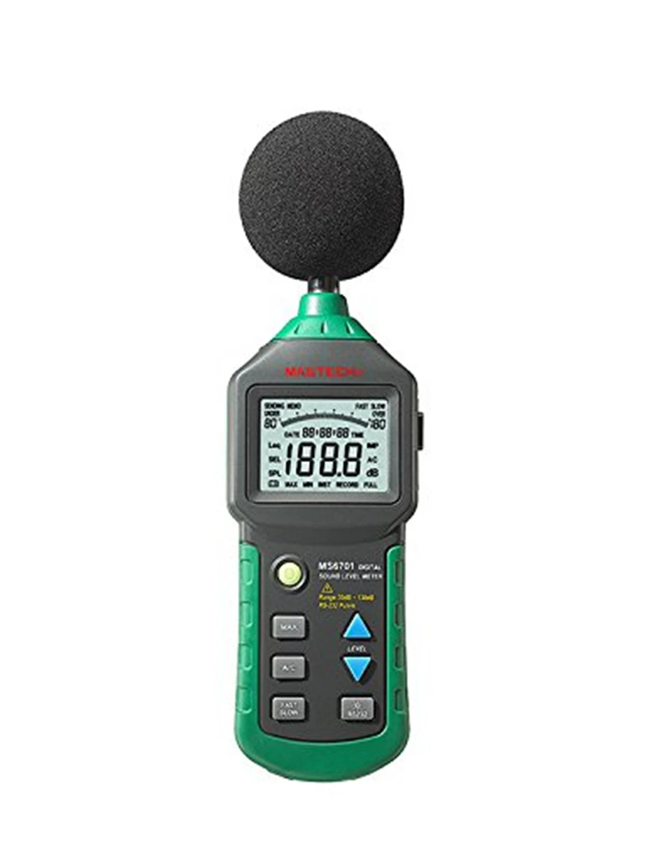 

Selling NKTECH 30-130dB LCD Digital Sound Level Decibel Meter Logger Tester Noise Measurement Time Display Setup NKD2 VS MS6701