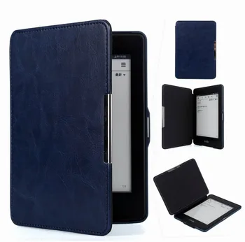 

gligle 500pcs/lot Slim PU Leather E-reader Case Cover for Amazon Kindle Paperwhite 1/2/3 Hard Shell Flip Case