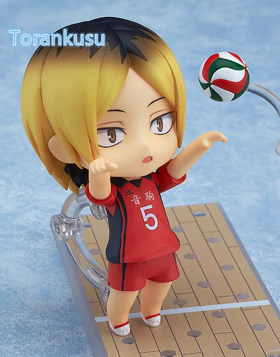 Haikyuu фигурка Kozume Kenma Nendoroid 605# 10CMM Haikyuu Nendoroid kozumekenma модель игрушки кукла волейбольная фигурка