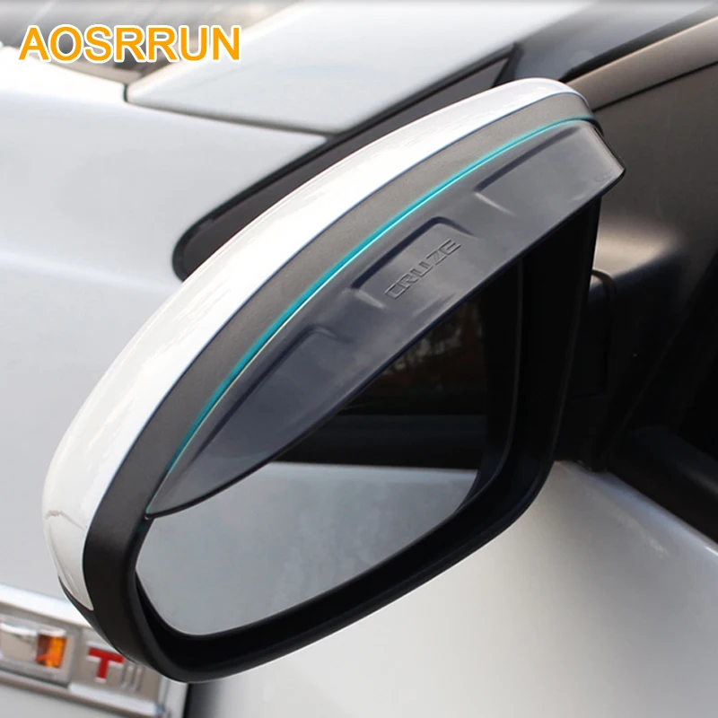 

For 2009-2013 Chevrolet Cruze hatchback sedan Rearview mirror rain gear shield for Cruze auto accessories