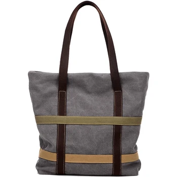 

JHD-Canvas Retro Women'S Casual Shoulder Bag Retro Shopping Handbags Wallet Casual Handbag Girl Messenger Bag