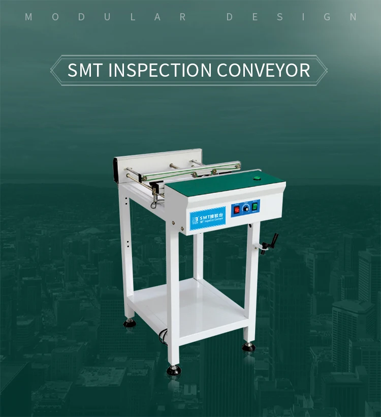 

Factory inspection Conveyor for smt PCB production line, smt inspection conveyor machine model ZBJBT350