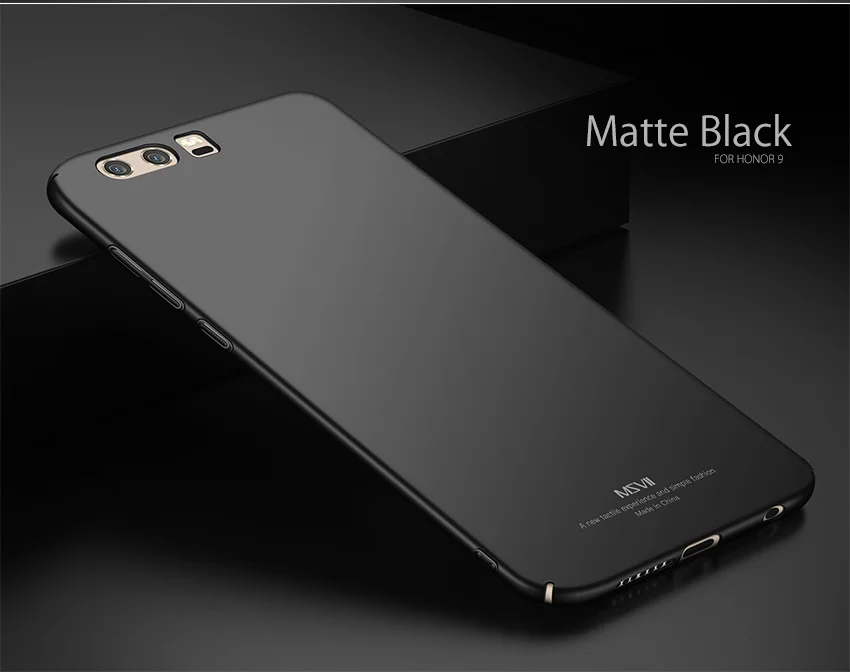 Honor 9X Case Msvii Silm Matte Coque For Huawei Honor 9 Lite Case Honor9 Lite PC Cover For Huawei Honor 9X Pro Global Phone Case
