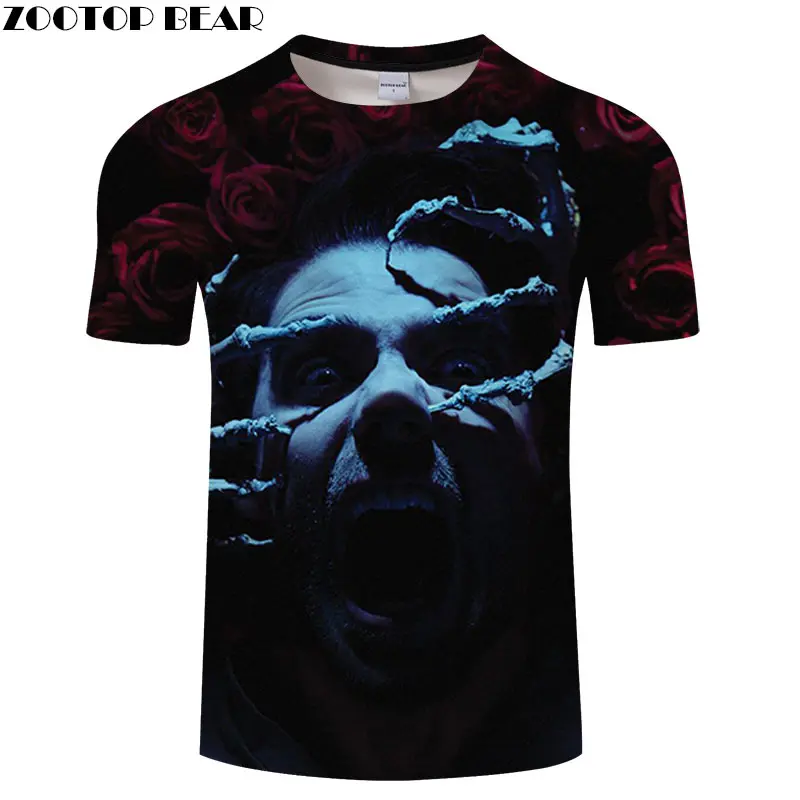 Horrible Face 3D Printed T shirt Male Brand Tee Short Sleeve Men shirt Summer Travel Tees Tops Homme Marvel Camiseta ZOOTOP BEAR Horrible Face 3D Printed T shirt Male Brand Tee Short Sleeve Men shirt Summer Travel Tees Tops Homme Marvel Camiseta ZOOTOP BEAR