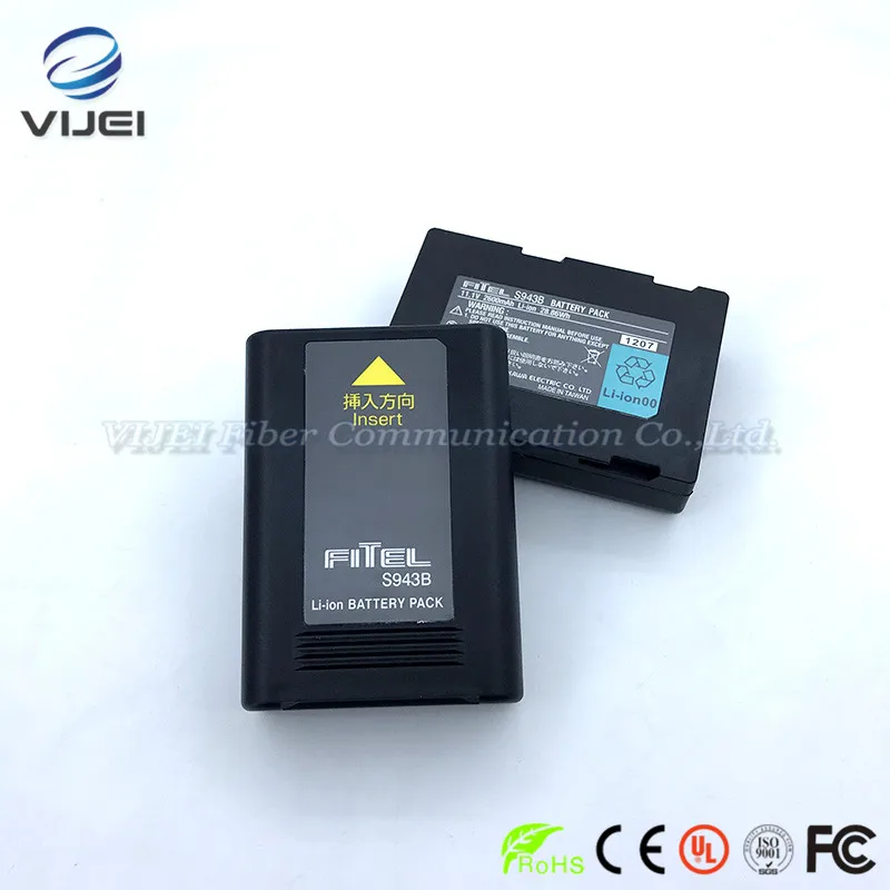 

Furukawa Fitel S943B Battery 2600mAh adapted to S177A S178A S121A S122A S122C S122M12 S153A Fusion Splicer Fiber Welding Machine