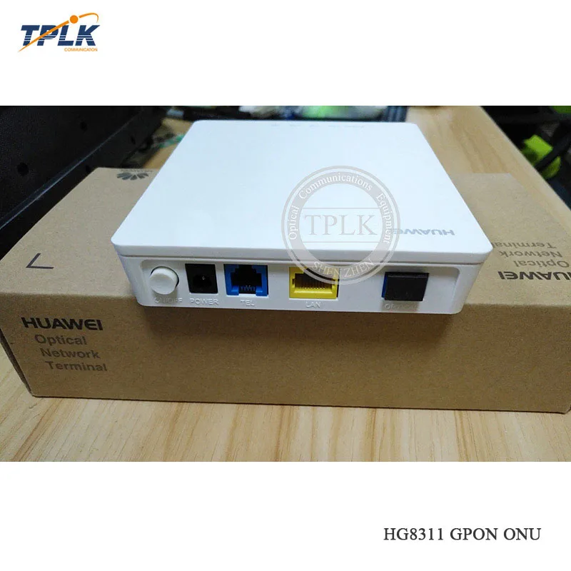 

100% Original new Hua wei for FTTH mode HG8311 GPON Terminal ONU with 1FE + LAN POTS Mini Fiber Optical Router English firmware