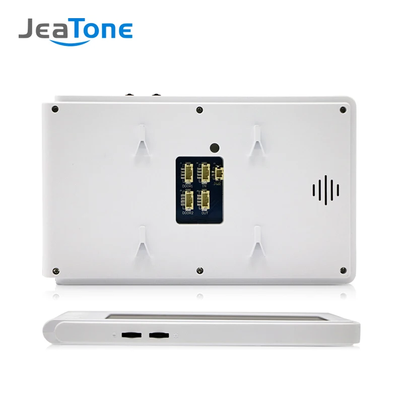 JeaTone 7 дюймовый видеодомофон дверной звонок 1000TVL IP65 непромокаемое меню OSD система