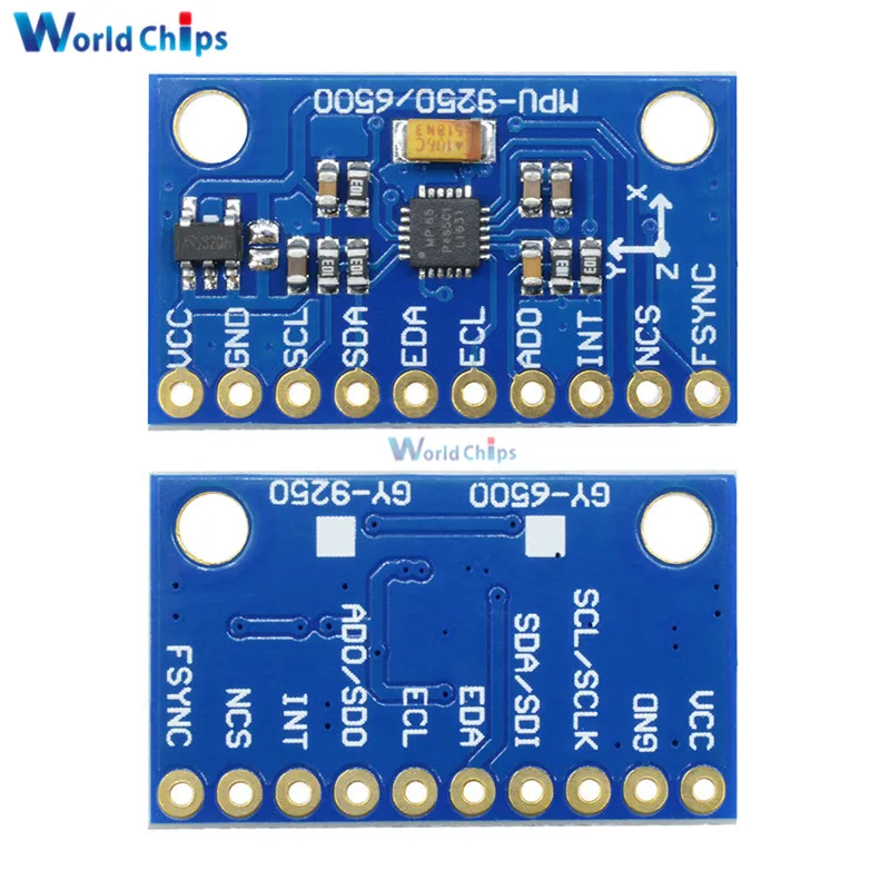 GY-6500 MPU-6500 Sensore Accelerazione 6-Axis giroscopio Modulo SPI//IIC PER Arduino