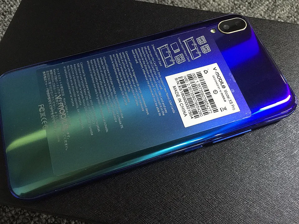 Vmobile XS Pro Global version unlocked Smartphone Android 7.0 3GB+32GB 5.84