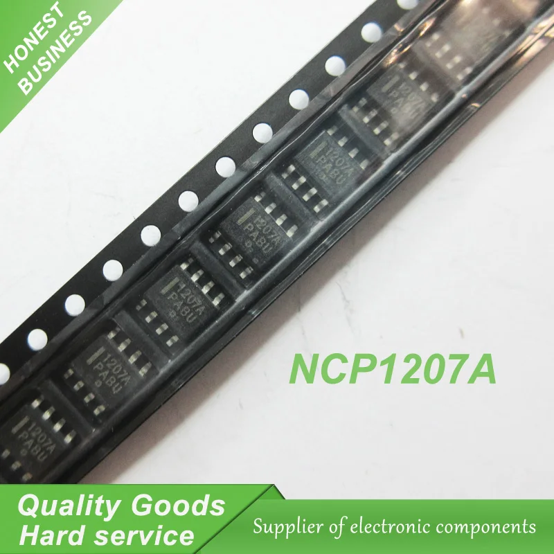 10PCS free shipping 1207A NCP1207A NCP1207AP SOP 8 LCD IC management ...