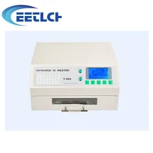 PUHUI T-962 инфракрасный нагреватель T962 Настольный Пайка оплавлением припоя печи BGA SMD SMT паяльная станция оплавленная печь для духовки