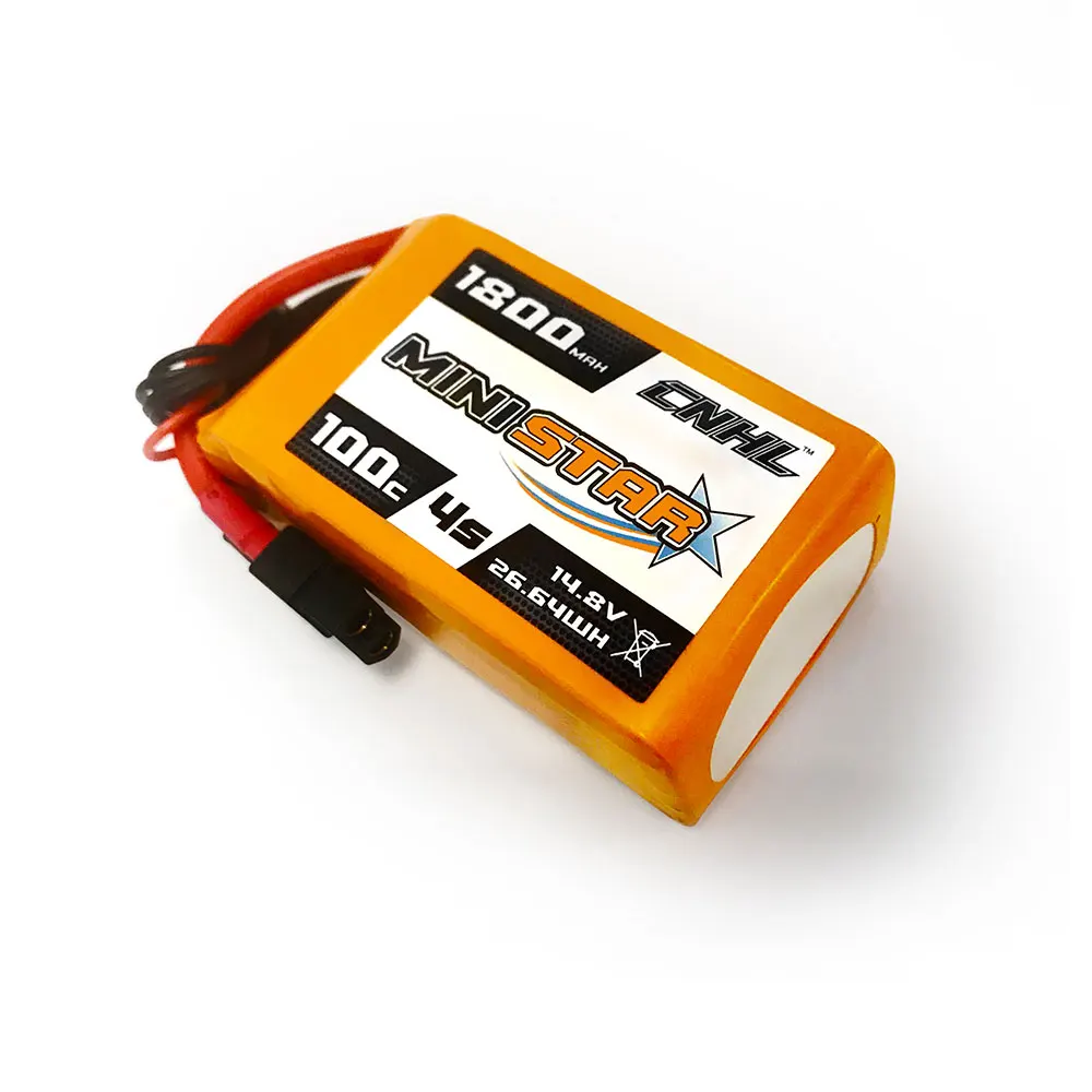 2 шт CNHL MiniStar 1800mAh 4S 14,8 V 100C Lipo батарея