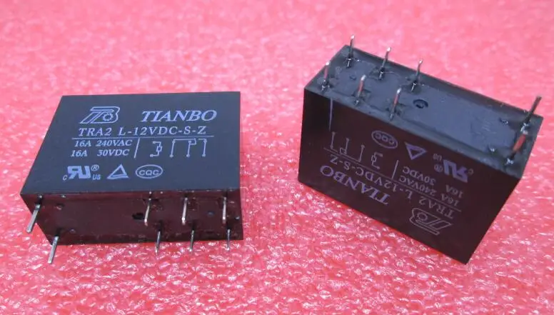 Nova Retransmitir Tianbo Tra2l-12vdc-s-z Tra2-l-12vdc-s-z Tra2-l-12vdc Tra2l-12vdc Dc12v 12vdc 12 v 16a Dip8 Tra2 L-12vdc-s-z