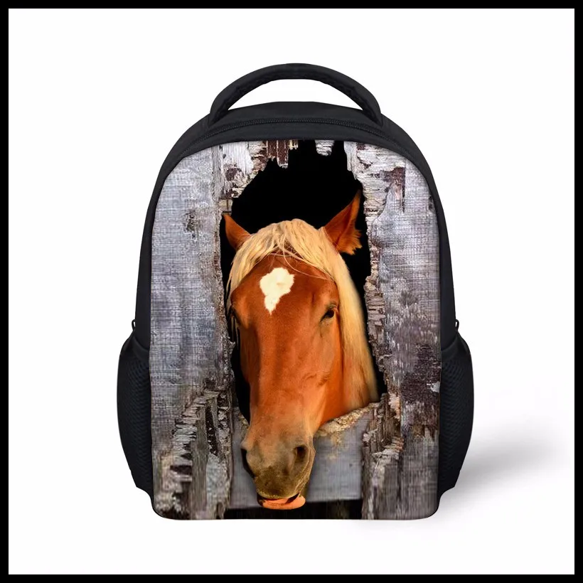 FORUDESIGNS/большой мужской рюкзак с объемным животным, черный рюкзак с волком, школьный рюкзак, сумка для мальчиков, рюкзаки для путешествий, Студенческая сумка для книг