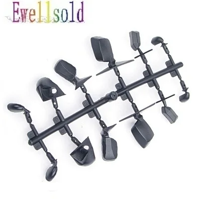 Ewellsold 1/10 RC 자동차 부품 1/10, R/C 차체 쉘 미러 램프 시리즈, LED 조명 기구, 로트당 1 세트
