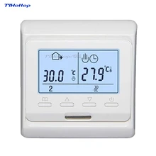 220 В ЖК Программируемый Электрический цифровой Комнатный воздушный термостат теплый пол 1 шт. TLHOTTOP