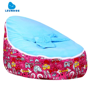 

Levmoon Medium Swan Lover Bean Bag Chair Kids Bed For Sleeping Portable Folding Child Seat Sofa Zac Without The Filler