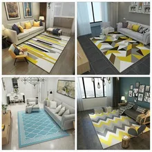 LIU Современный абстрактный креативный диван Настольный коврик для чая скандинавский коврик для гостиной спальни прикроватный детский домашний ковер модный коврик