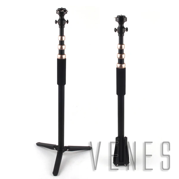 

Purple Gold Professional Quick Release Monopod With Feet Support Stand Compatible with DSLRs, digital Camera, smartphone etc!