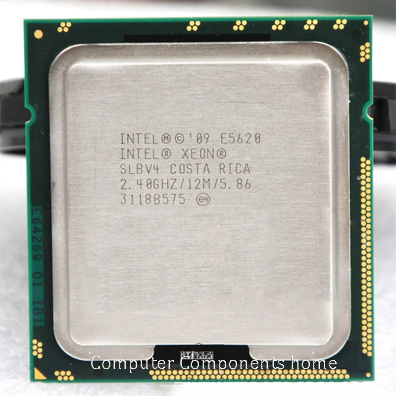 INTEL xeon E5620 SLBV4 CPU 2,4G/12 M/5,86 4 ядра 8 потоковая гарантия 1 год