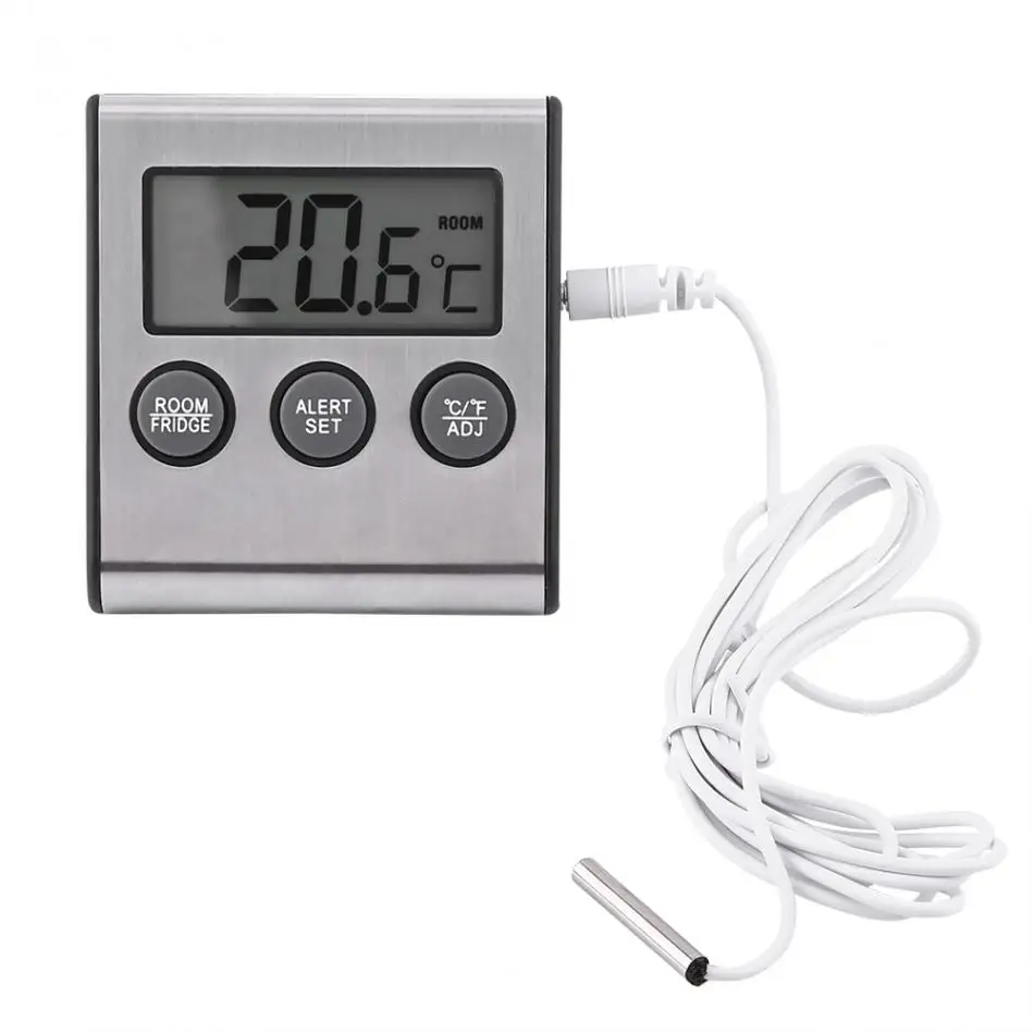 Buy Hilitand Digital LCD Fridge Thermometer Monitor