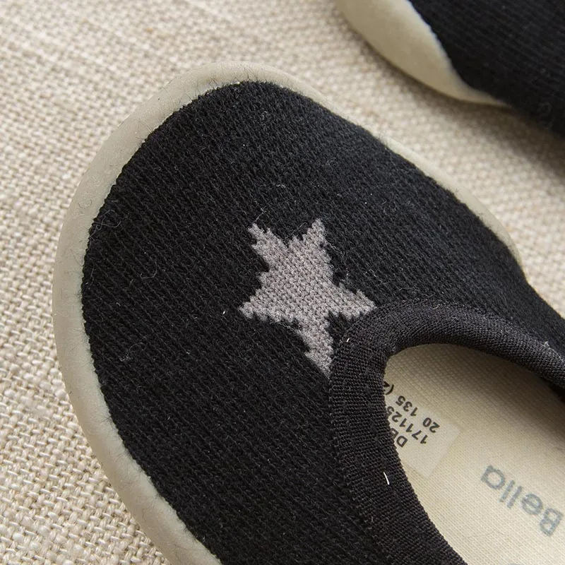 DB7610 Dave Bella Toddler Shoes Soft Bottom For Newborn Fashion Baby Socks With Rubber children shoes