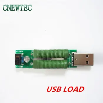 

USB mini discharge load resistor 2A/1A With switch