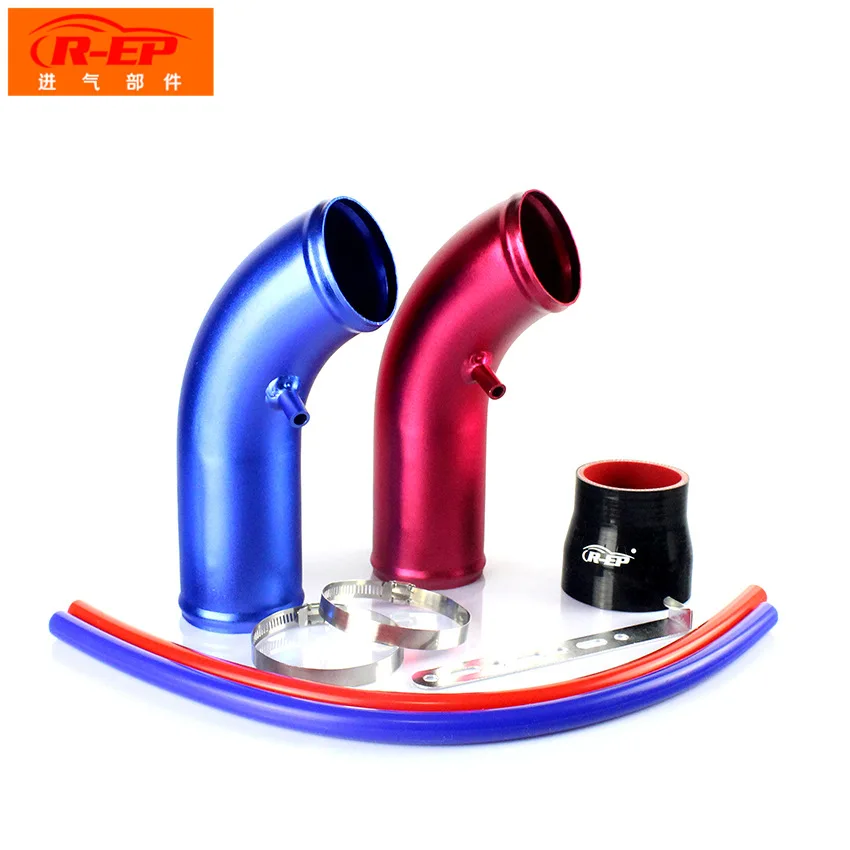 

R-EP Motors engine intake pipe aluminum pipe 3inch 76mm mushroom head modification connecting tube Air Intakes Parts