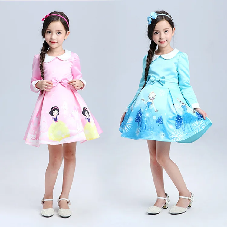 

2016 new Party Princess New Design High Quality Custom Beauty Dress Girls Princess Kids Dress Cloth Vestidos Infants Dresses
