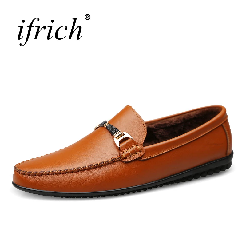 

2017 Super Cool Brown Black Leather Casual Shoes Men Low Top Shoes Surmmer Autumn Genuine Leather Black Loafers