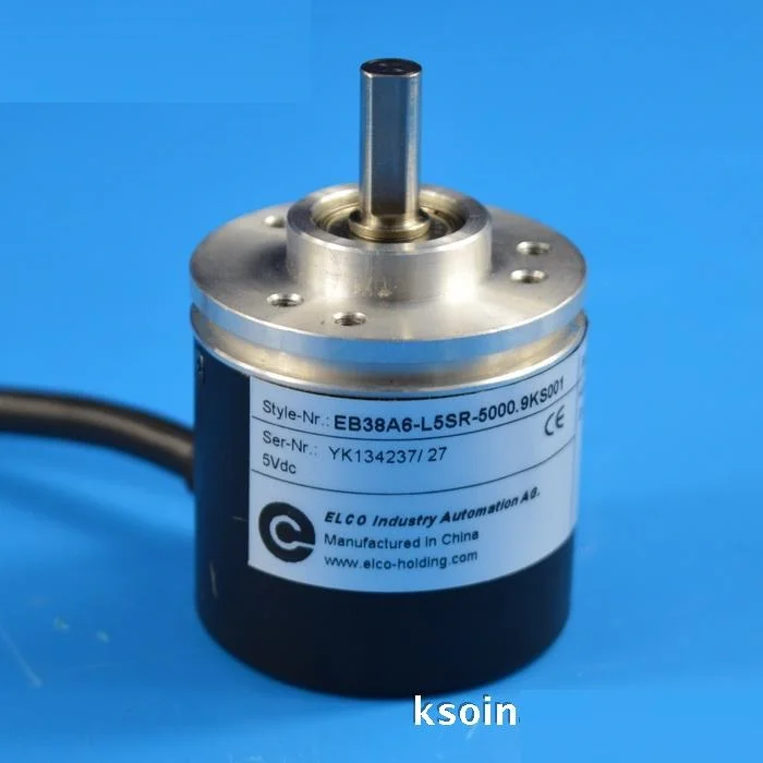 ELCO инкрементный поворотный фотоэлектрический кодер EB38A6 L5SR 5000.9ks001 5VDC|encoder rotary|encoder