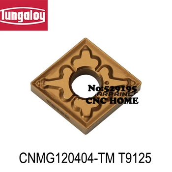 

Original Tungaly CNMG120408 CNMG 120408 CNMG120404-TM CNMG120408-TM CNMG120412-TM T9125 Carbide Insert Lathe Cutter Turning Tool