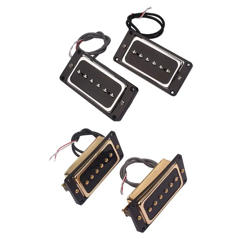 

Guitar Pickup Single Coil Alnico V w/ Mounting Frame For LP 6 String Guitar Accessory