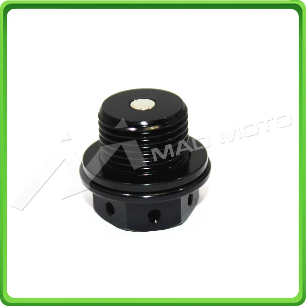 

Magnetic Oil Drain Sump Plug M14 x 1.25mm Oil Drain Bolt For Suzuki GSXR1000 GSXR 600/750 GSX-R 2001 - 2017 & K1-L7 BLACK