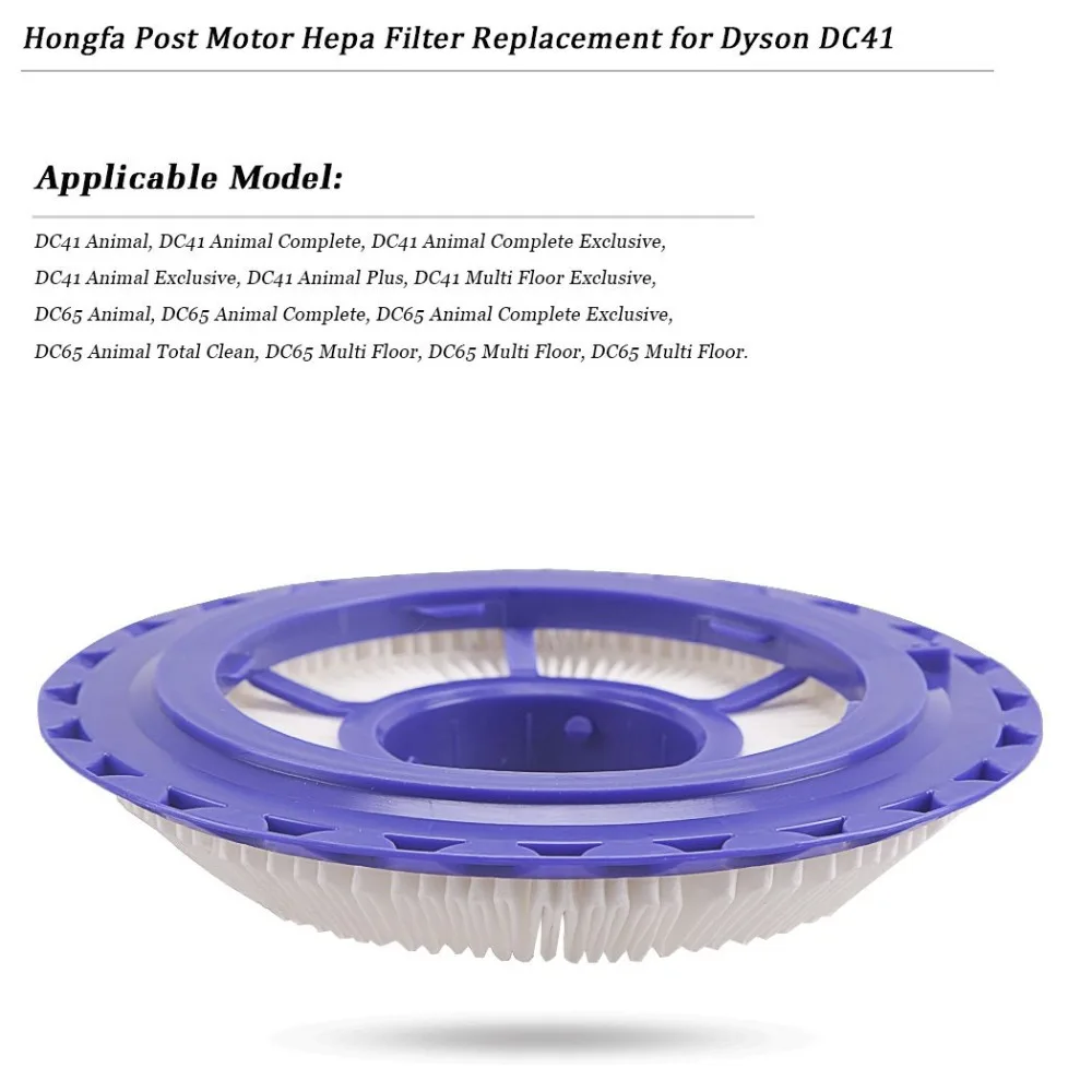 2pcs Dyson Dc41 Post Motor Hepa Filter Replacement For Dyson Dc41