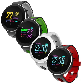 

Waterproof IP68 Smartwatch Heart Rate Monitor Call Reminder Round Smart Watch Color Display bluetooth Control phone Sport Band
