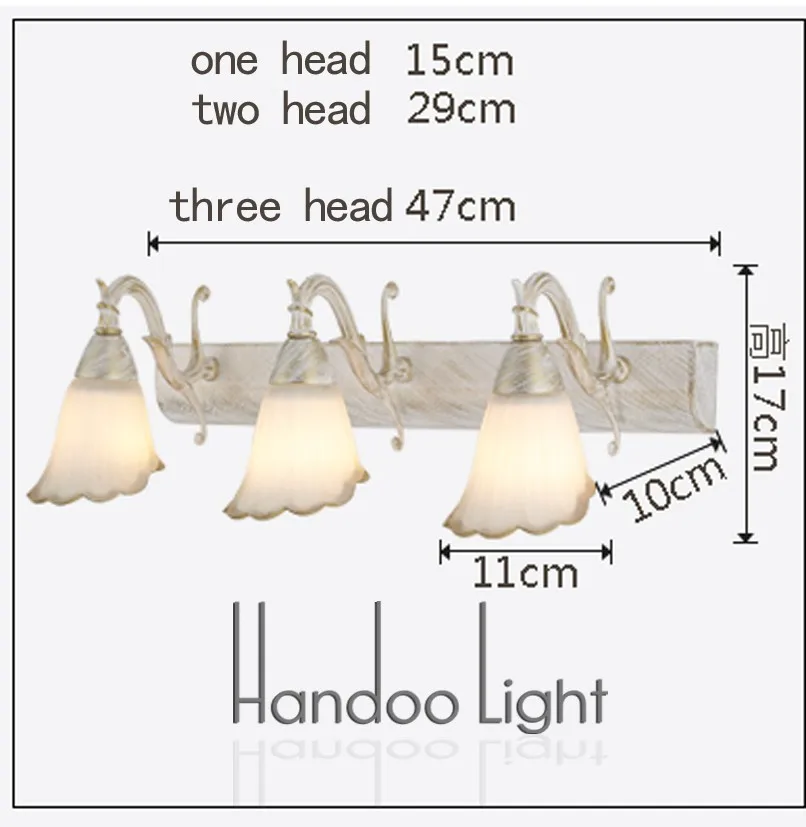 Luzes do Espelho do Banheiro Lâmpada de Parede de Frente do Espelho da Lâmpada do Vintage Frete Grátis Retro Europeia Americanos 7 High Quality wall lamp