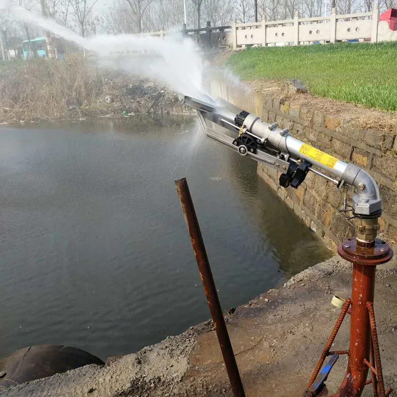 

A251 Stainless Steel Material Spray Gun Big Sprinkler with Variable Spray Patterns for Irrigation and Dedusting