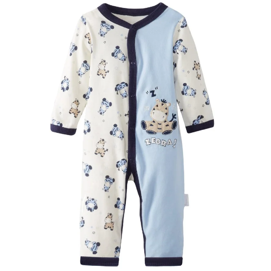 Pijama de algodón largo para bebé ropa de dormir para recién nacidos ropa de bebé niño meses monos traje de bebé pijama infantil ropa de bebe