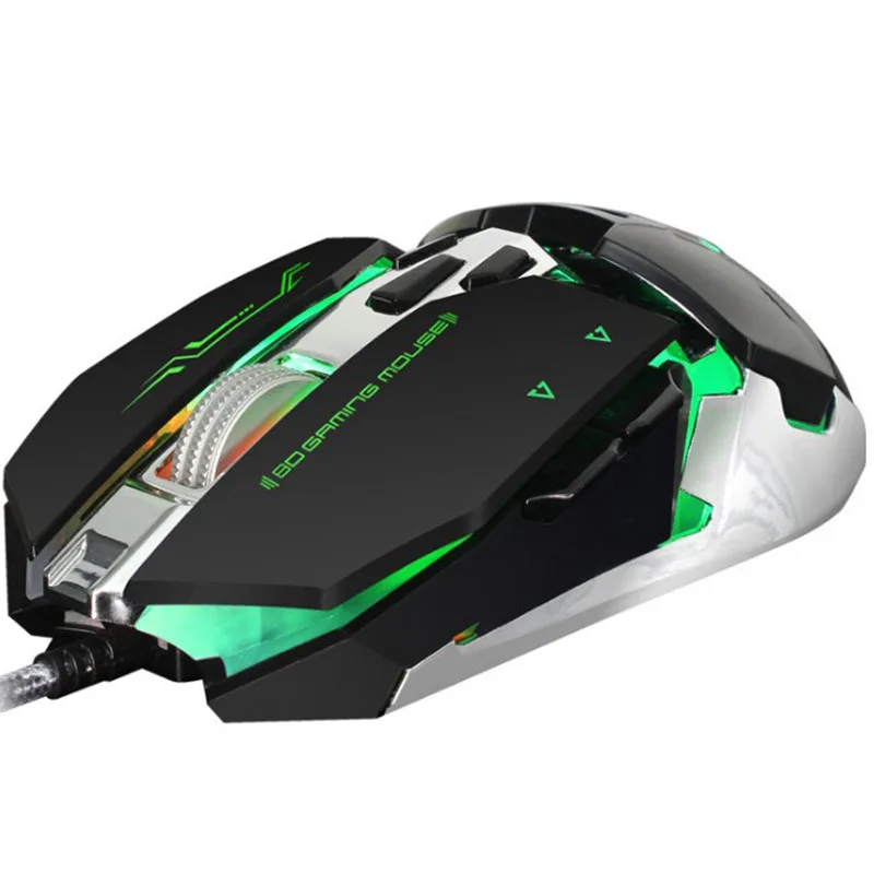 3200dpi led Optical 6d USB Wired Gaming Mouse Game Professional Mice