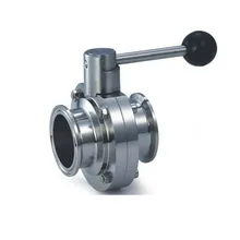 " 51 мм SS304 Нержавеющая сталь Сантехнический 2" Tri Зажим бабочка клапан доморощенный пиво молочных продуктов