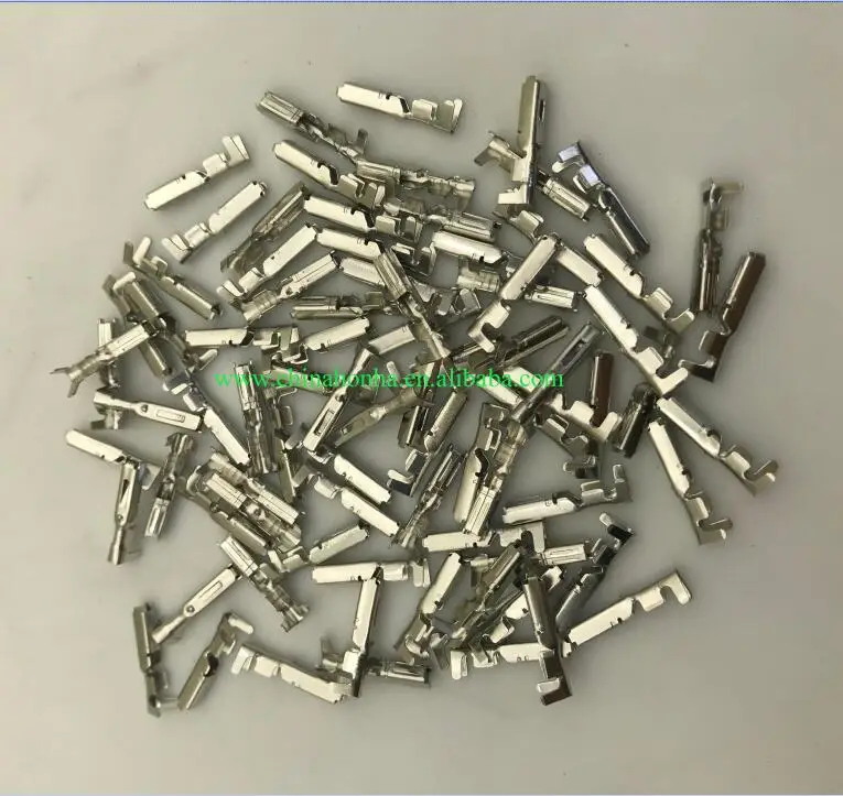 Il Trasporto Libero 100 Pcs Auto Crimp Terminal G36 Dj621-1.5A Per Auto Connettore Tyco, Replcement Di 183025-1