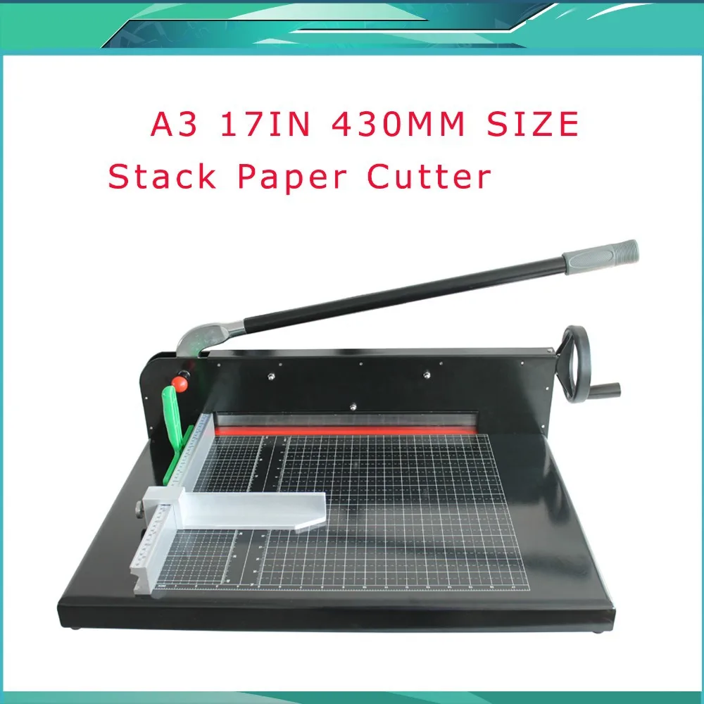 VEVOR 17 A3 Paper Cutter 500 Sheets Guillotine Cutting Industrial Heavy  Duty