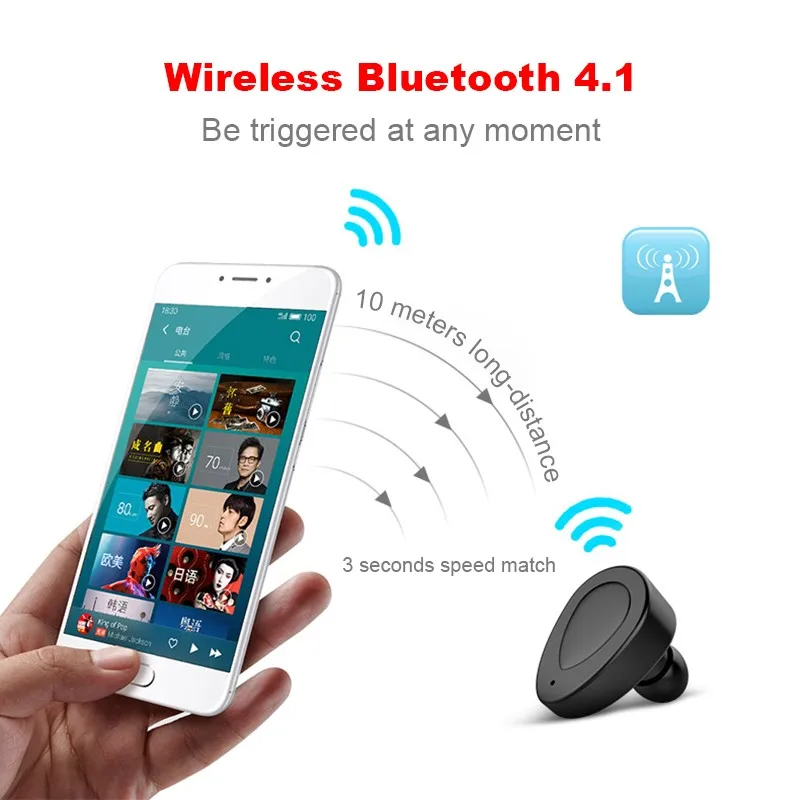TWS Bluetooth Earphones K2 TWS Mini Wireless Earbuds Blutooth Headphones Cordless Headset audifonos Handsfree with Mic for Phone