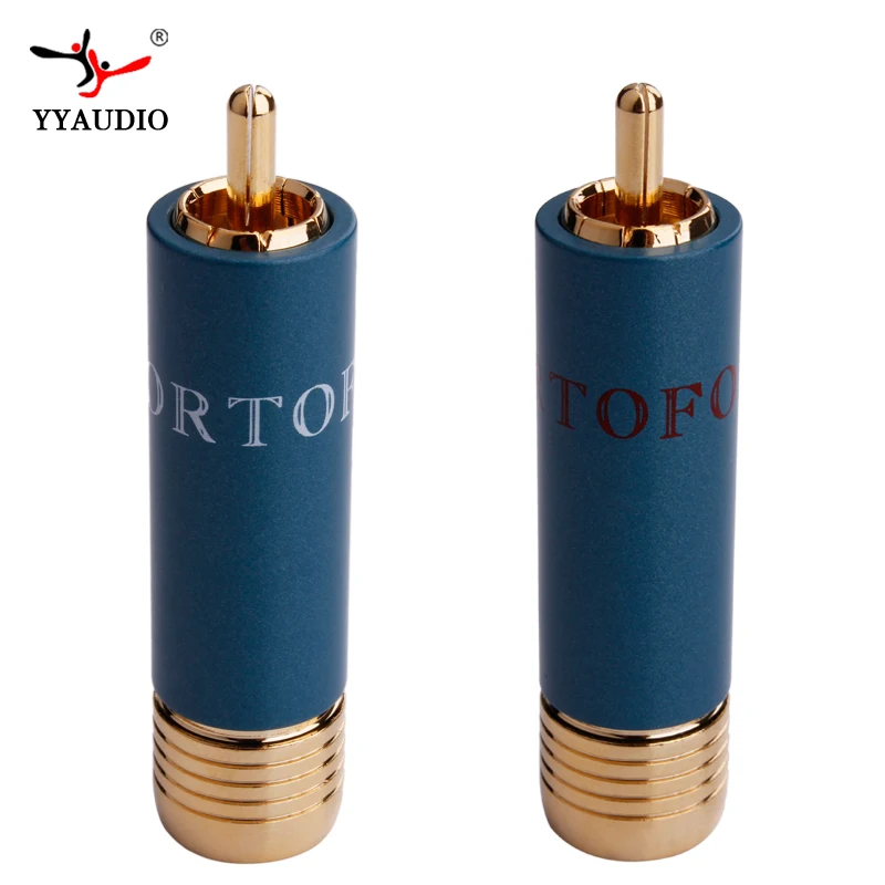 4 шт./лот Позолоченные HIFI RCA разъем Hi end Ortofon Reference 8NX RCA разъемы|Штекер и разъемы| | АлиЭкспресс