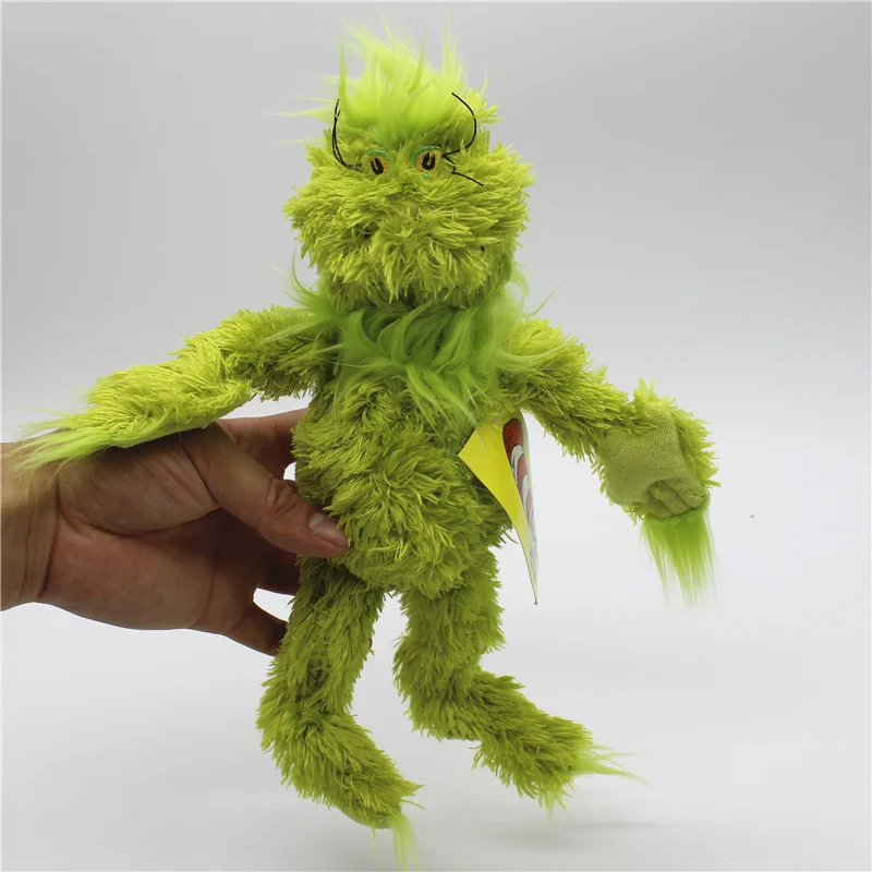 1 шт. 25 см Оригинал Dr Seuss Grinch плюшевые игрушки милый мультфильм Рождество Мягкая