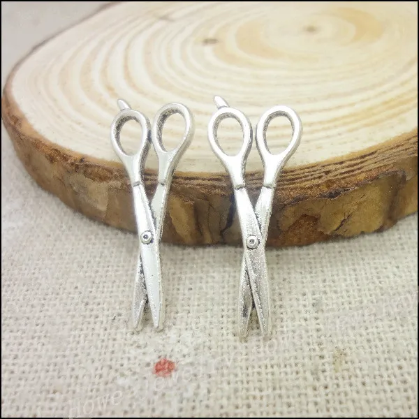 34 шт винтажные ножницы из цинкового сплава Подвески Кулон DIY браслет ожерелье