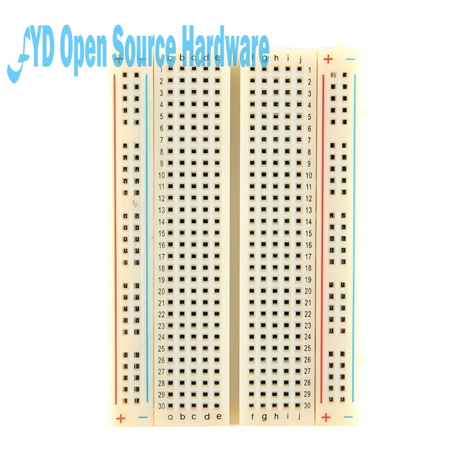 

5pcs Quality mini bread board / breadboard 8.5CM x 5.5CM 400 holes