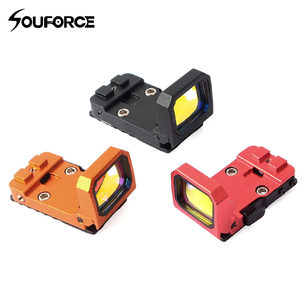 

Tactical Fold Red Dot Sight Compact Holographic Refle Sight Scope Rifle Pistol for Scope Hunting